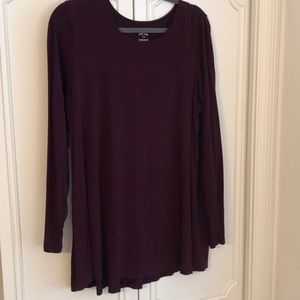 Maroon tunic